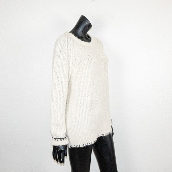 Raquel Allegra Women's Wool Alpaca Knit Sweater Oversize size 1 - Picture 4 of 13